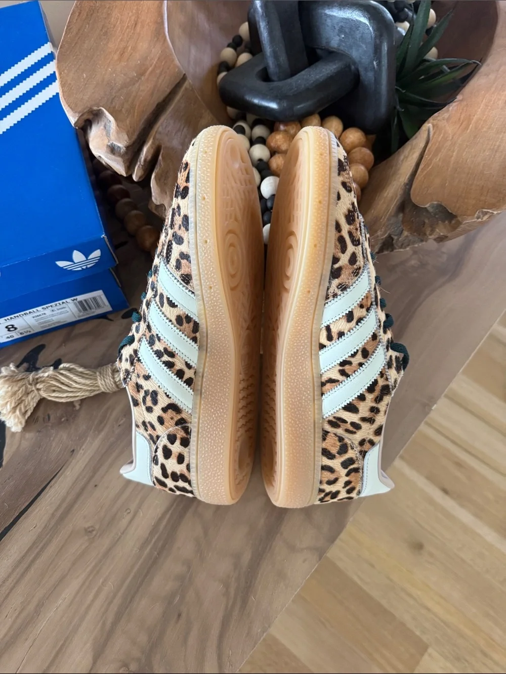 Adidas Leopard Handball Spezial Shoes
